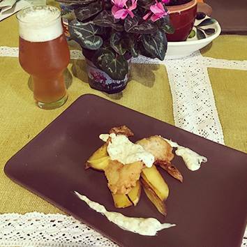 Ropogós hal sörbundában